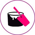 Pictogramme plâtre