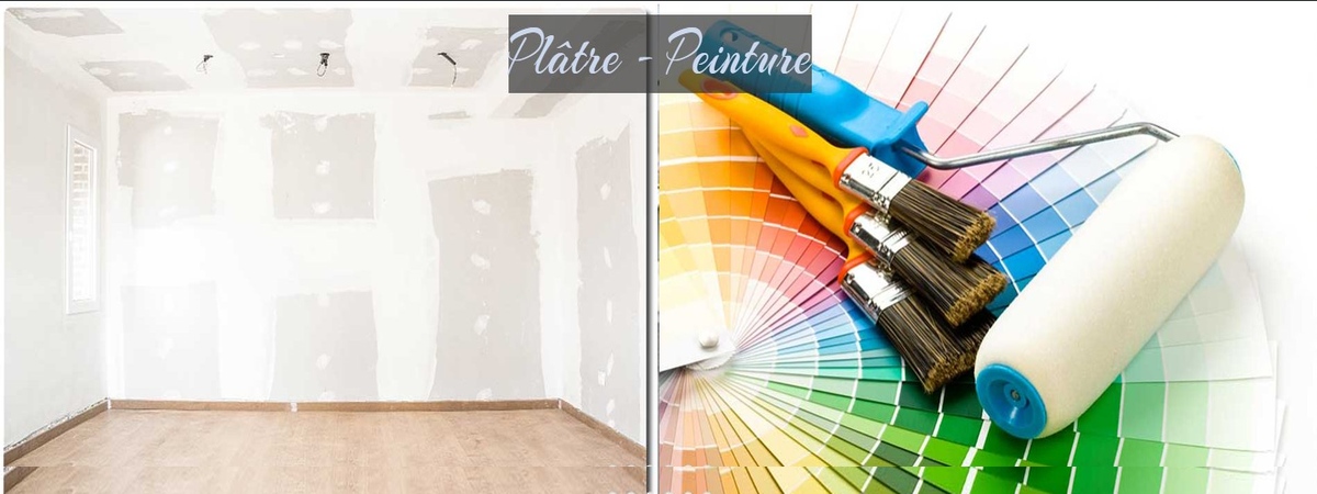Plâtre et Peinture Aménagement de salle de bains par Renov'Plus 73